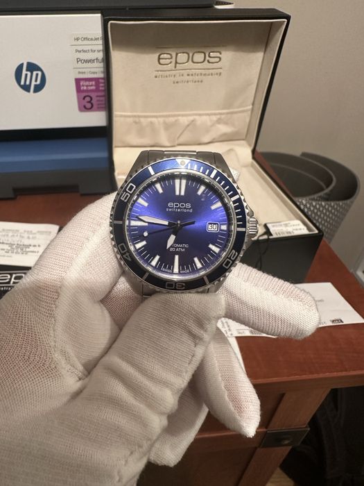 Epos Sportive Diver - nie Longines, Tag Heuer,Edox
