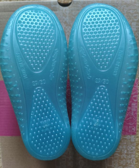Gumowe buty na basen Atlitech rozm. 29/30 Unisex Lightgreen