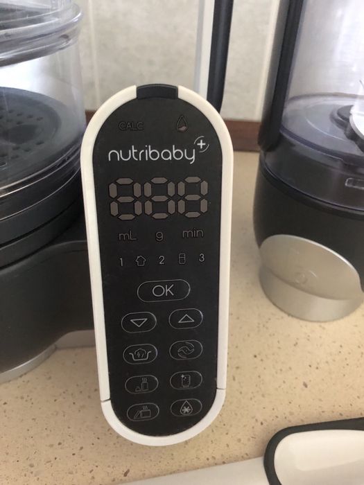 Пароварка-блендер babymoov nutribaby+ gray (a001124)