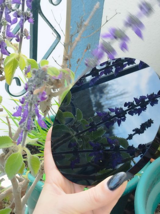 Espelho Negro de Obsidiana, espelho da Bruxa