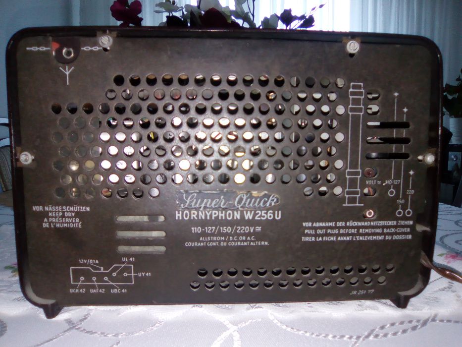 Odbiornik radiowy (transmisyjny) Super-Quick Hornyphon