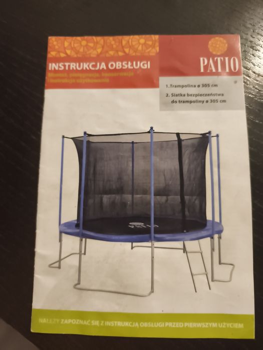 Trampolina ogrodowa