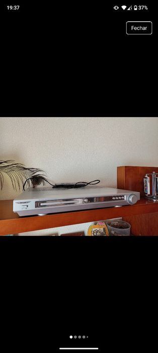 Sistema de som AG com subwoofer e 5 colunas