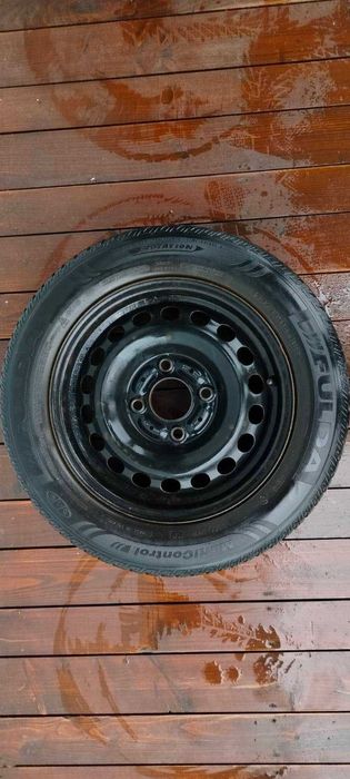 koła colt felgi stalowe 14 + opony wielosezonowe 175/65 R14 + kołpaki