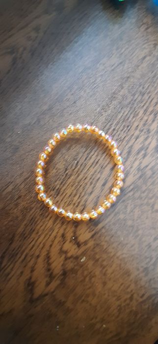 Bransoletka damska pomarańcz