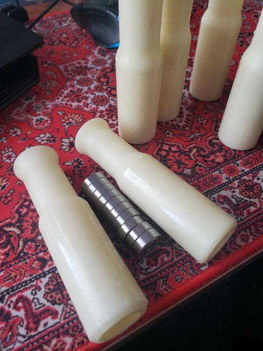 Ручка на двох підшипниках для крючка