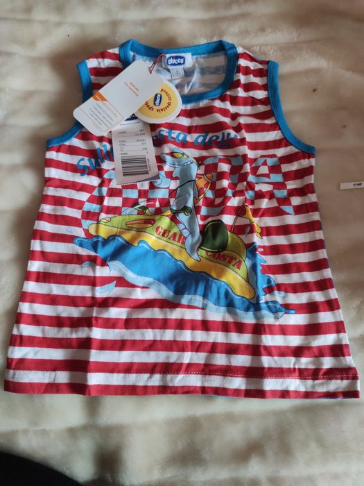 T'shirt Chicco 2anos com etiqueta