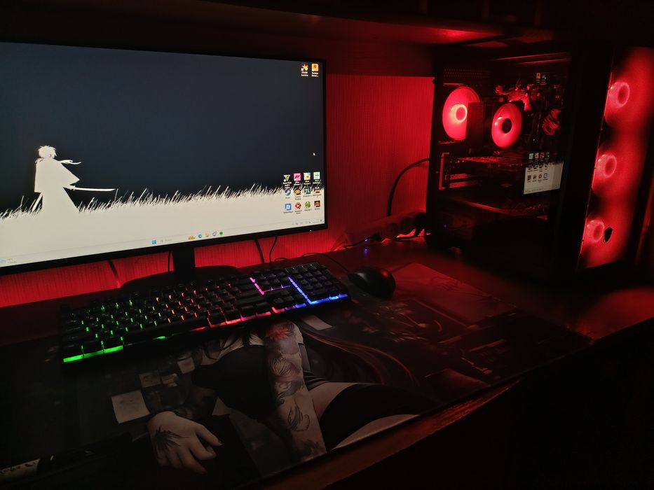 Игровой ПК Ryzen 7 / RTX 3050 / 32GB RAM + 144Hz монитор(готов поторговаться)