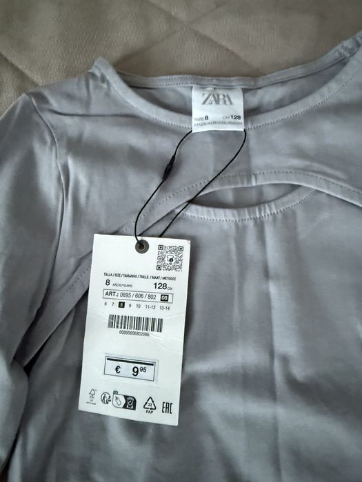 Кофта бодік ZARA 8 років 128 см