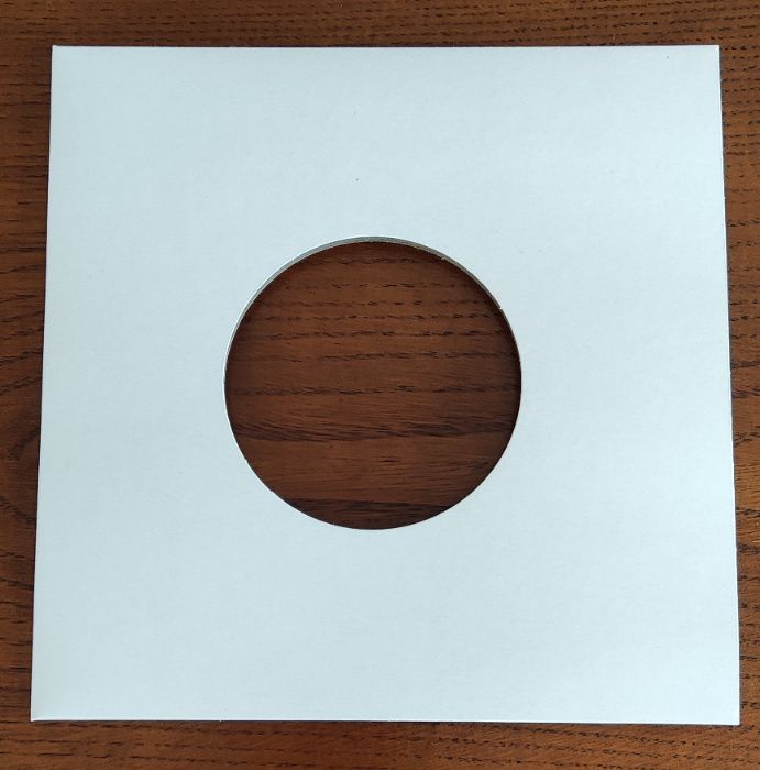 Capas Cartão Discos Vinil para SINGLES 7" com Janela