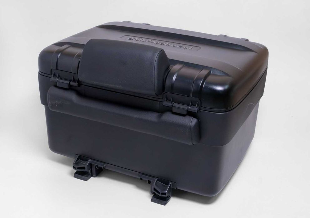 Mala BMW Topcase Vario com almofada e suporte