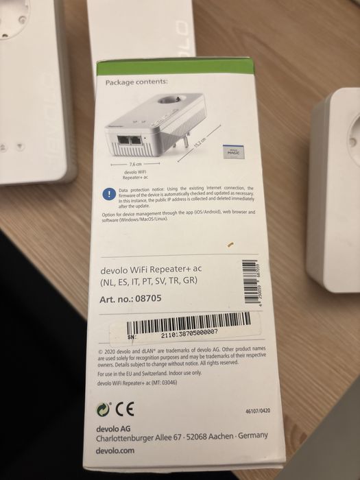 Devolo wifi repeater