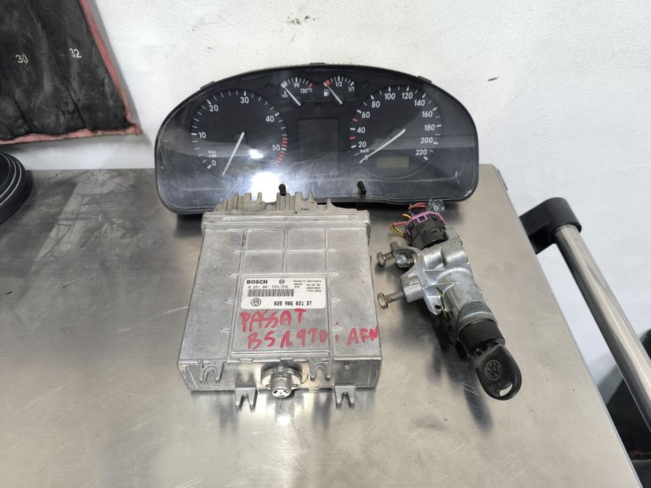 VW Passat B5 1,9 TDI AFN komputer licznik stacyjka zestaw startowy