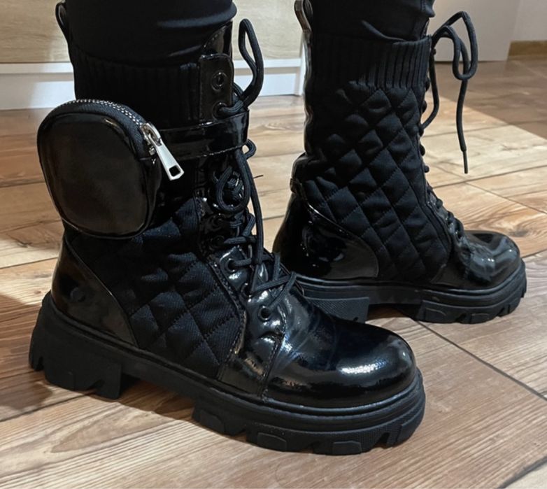 Buty wysokie damskie 38