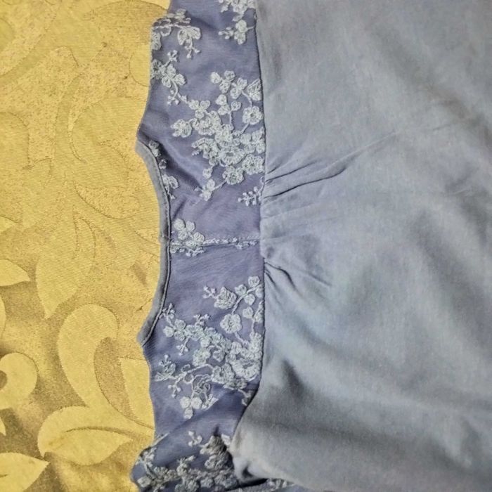 Camisola de manga comprida com bordado - tamanho 2/3 anos