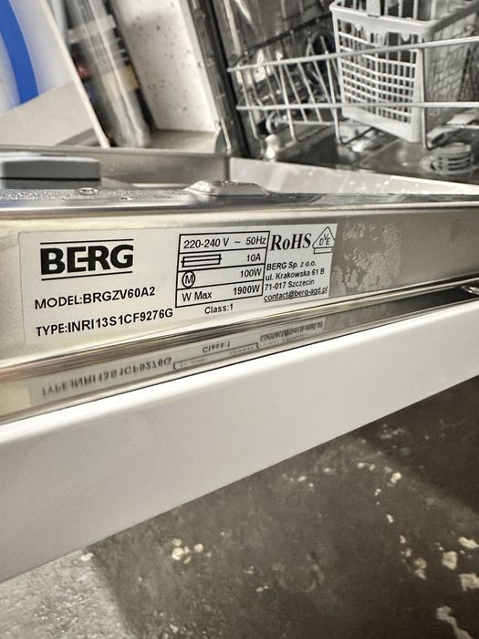 Zmywarka 60 cm do zabudowy