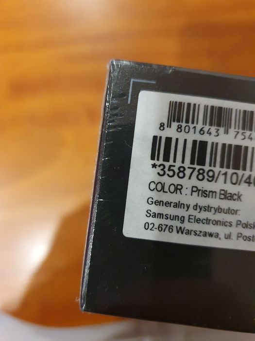 Samsung Galaxy S10 czarny 128GB nowy w folii - "