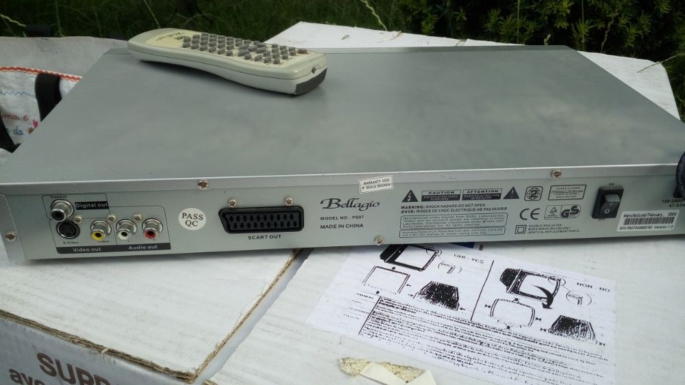 DVD player Bellagio P807