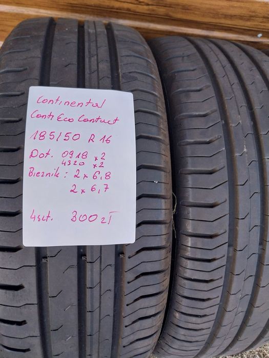 Opony Continental 185/50r16, 2szt