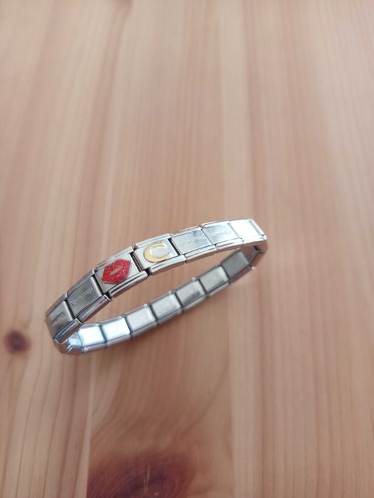 Pulseira Nomination composable + 2 adornos