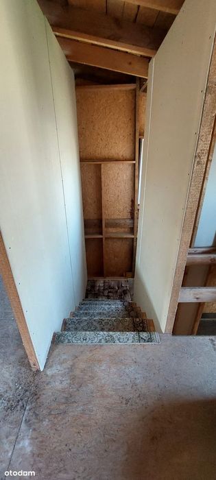 Działka inwestycyjna z domem w budowie na sprzedaż
