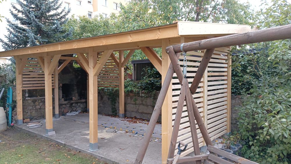 ZADASZENIE tarasu PERGOLA !! NOWA z drewna ALTANA drewniana Pawilon