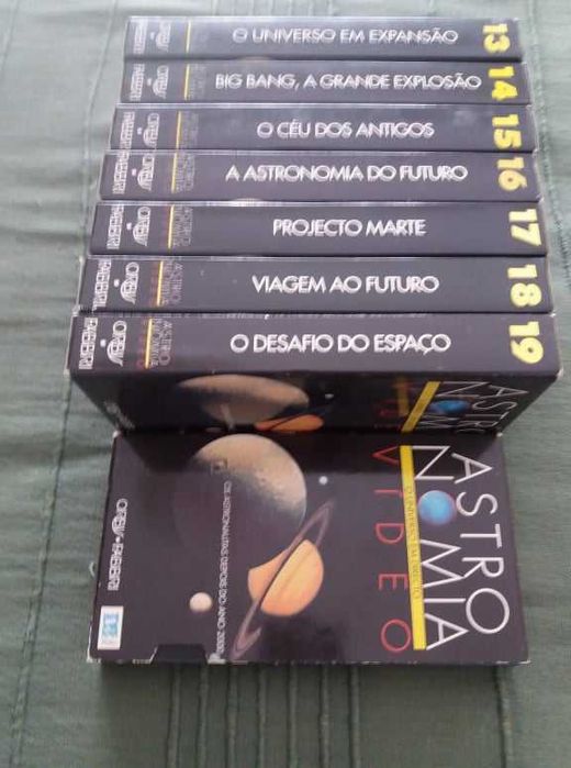 Coleção de 20 Cassetes - Astro Nomia - Antiga