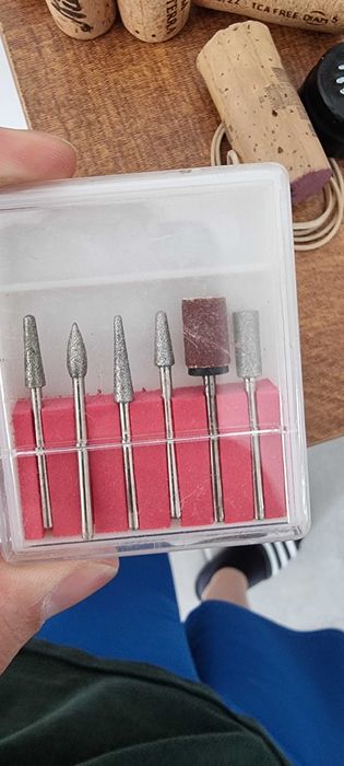 Broca Rickiparodi & Catalizadores, forno de Unhas UV, Vernizes