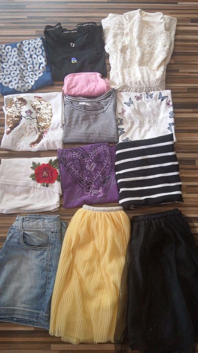 Sprzedaż na sztuki Firmowych ubrań dla dziewczynki 10-11lat