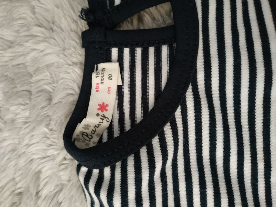 Nowa sukienka z misiem/urodziny/roczek/prezent/Barmy/r.74/80