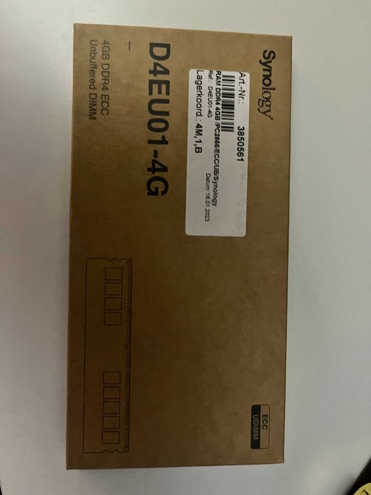 NOWA Pamięć RAM Synology D4EU01-4G 4GB