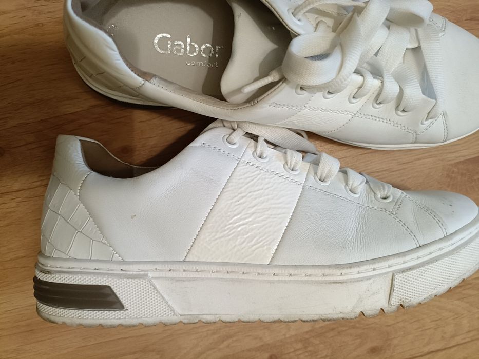 Adidasy skórzane Gabor