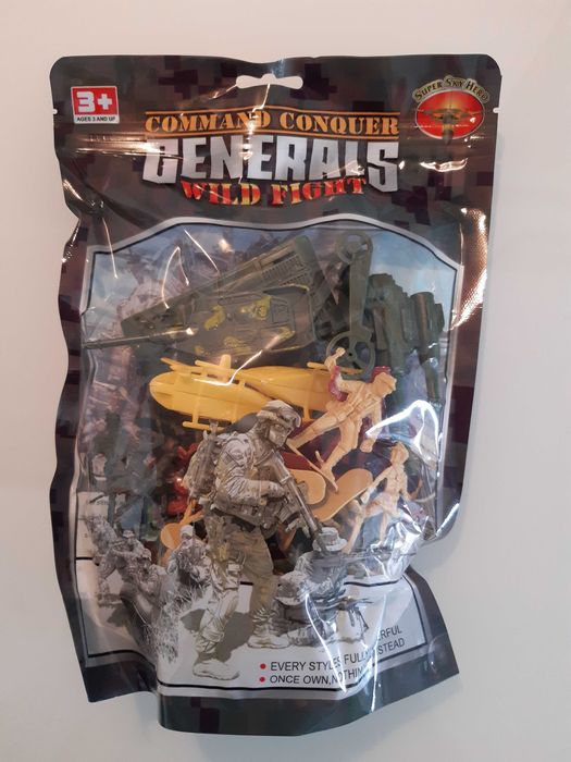 Soldadinhos de brincar - NOVOS - ainda na embalagem original