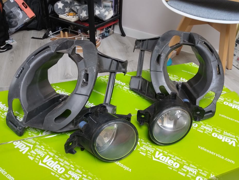 Światła lampy halogeny Przeciwmgielne Clio 3 ph2