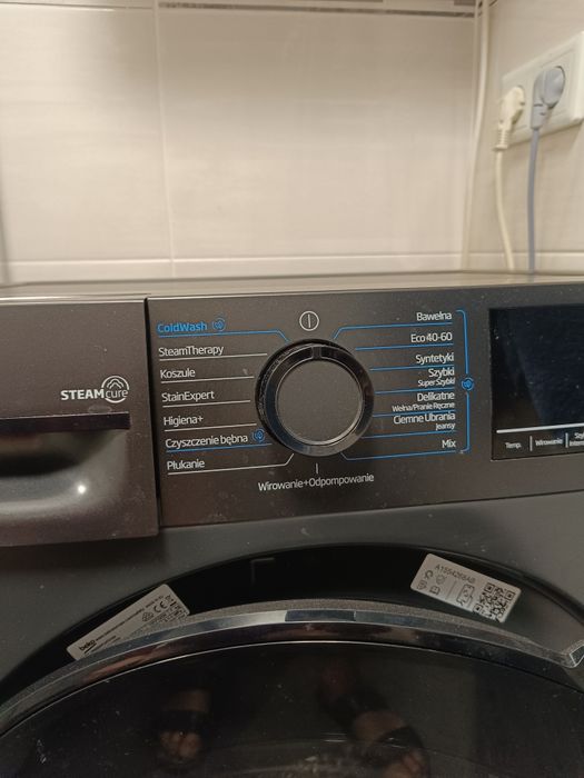 Pralka Beko slim, z funkcją pary,gratis ubezp. 330zł do 22.06.2029