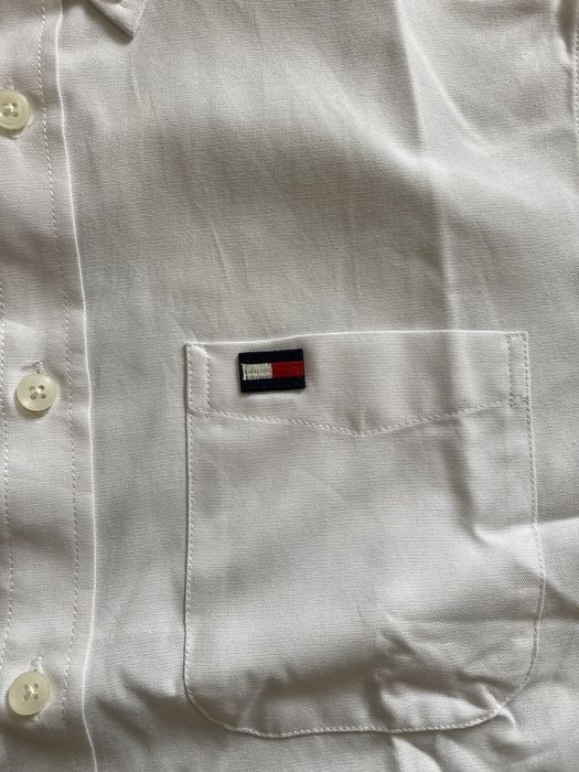 Koszula elegancka Tommy Hilfiger rozmiar M biała jak nowa