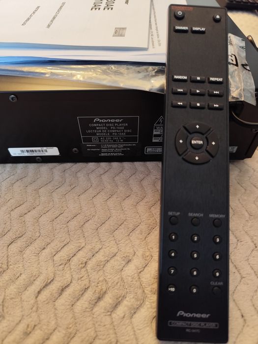Pioneer pd10ae  cd czarny