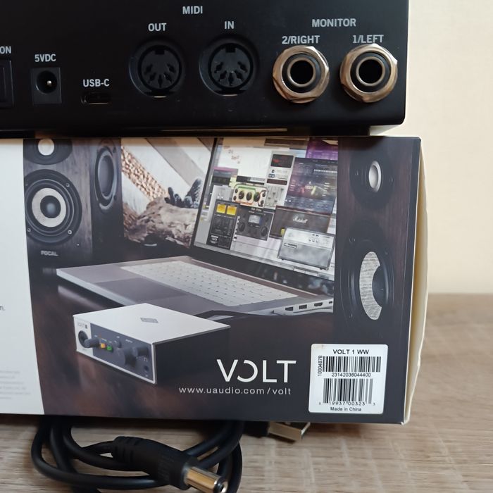 Аудиоинтерфейс Universal Audio Volt 1 звуковая карта