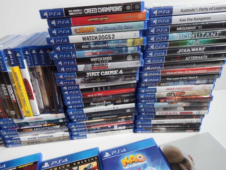 NAJWIĘKSZY wybór GIER PS4 Gostynin GTA5 RDR Asterix LEGO Mafia inne