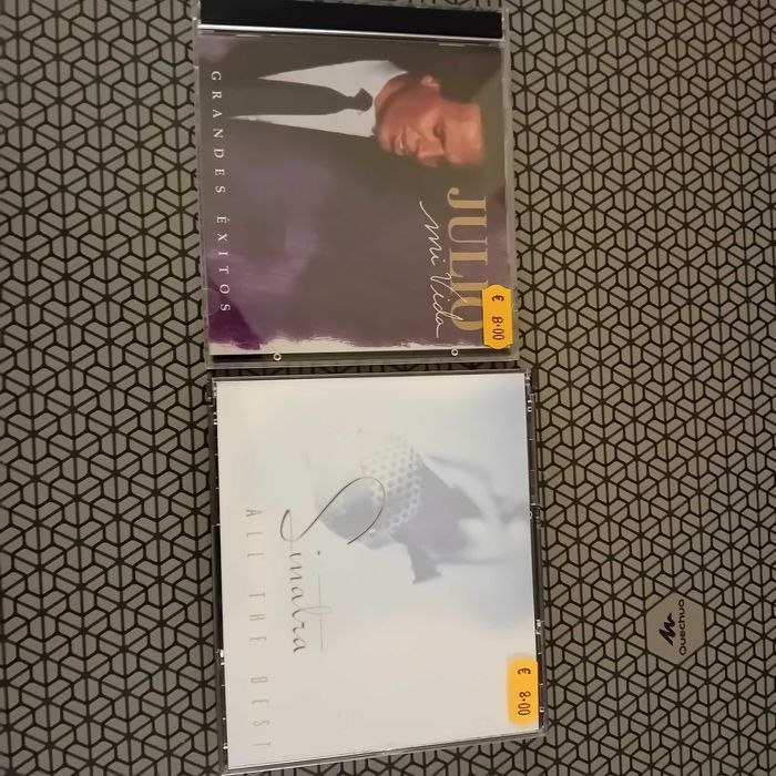 Música em Cd Top Júlio Iglesias e Frank Sinatra