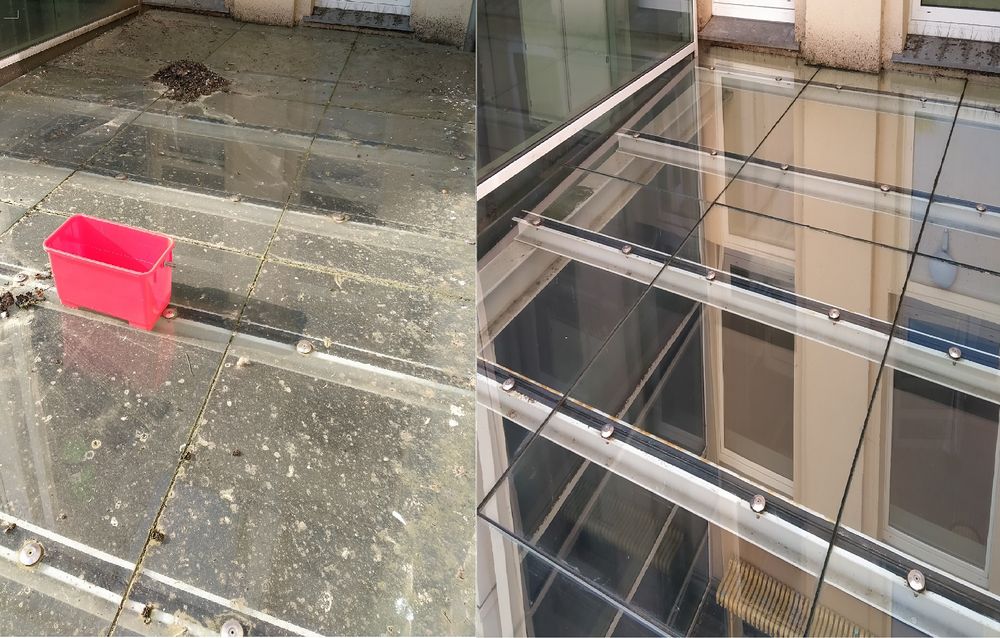 Mycie okien, witryn sklepowych, paneli fotowoltaicznych