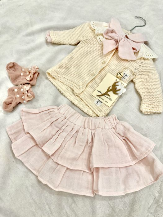 Nipperland костюм для дівчинки на виписку 0-3 міс