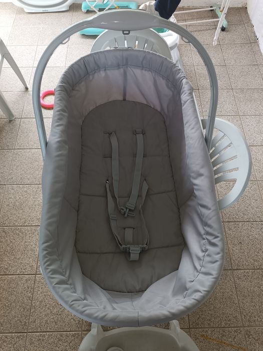Baby hug 4 em 1 - berço, espreguiçadeira, cadeira c/colchão