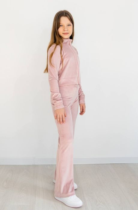 Костюм велюр для дівчаток 152/158 см