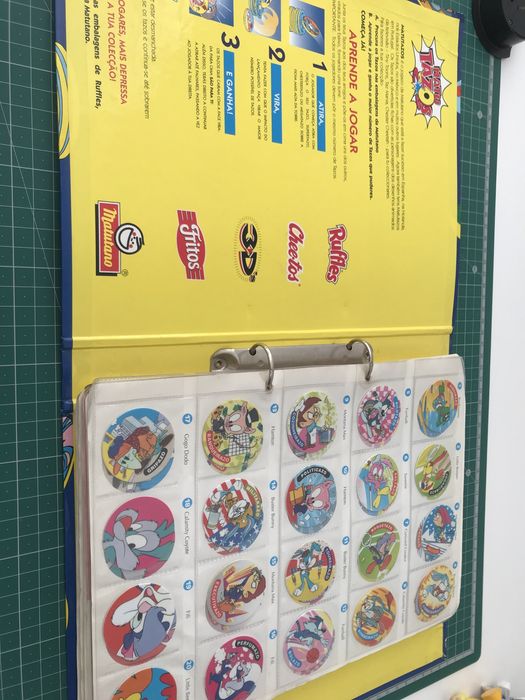 Capa Tazos Matutano Completa
