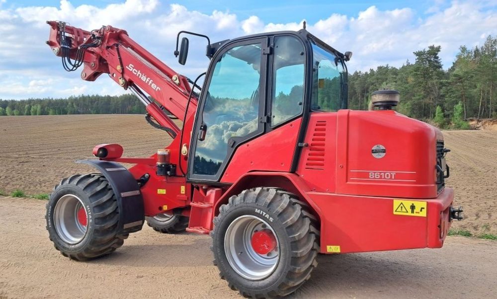 Schaffer 8610T, ładowarka przegubowo, teleskopową, Weidemann, manitou,