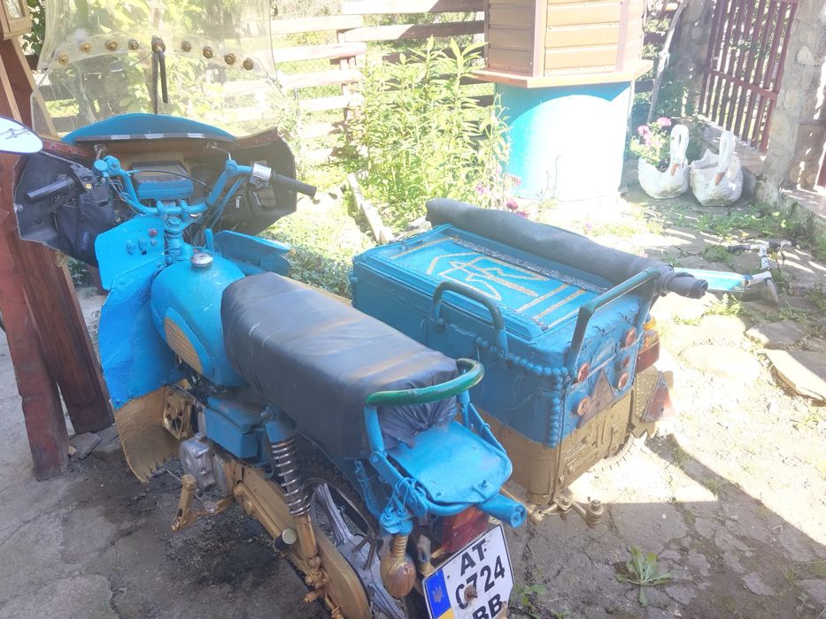 Мотоцикл Дельта з коляскою