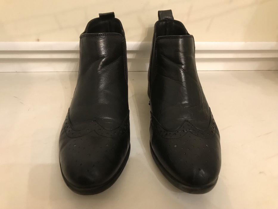 Челсі оксфорд, черевики/туфлі, шкіряні