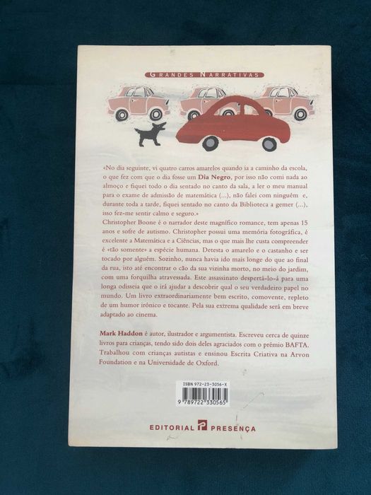 O estranho caso do cão morto - Mark Haddon - LIVRO