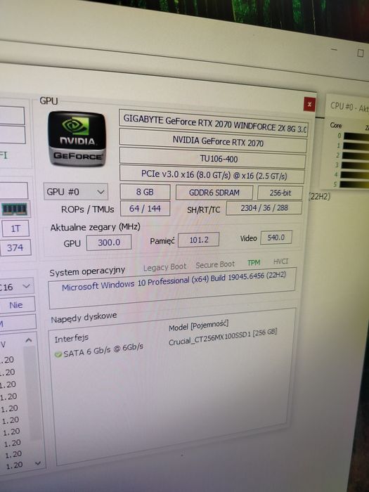 Komputer PC I7 RTX